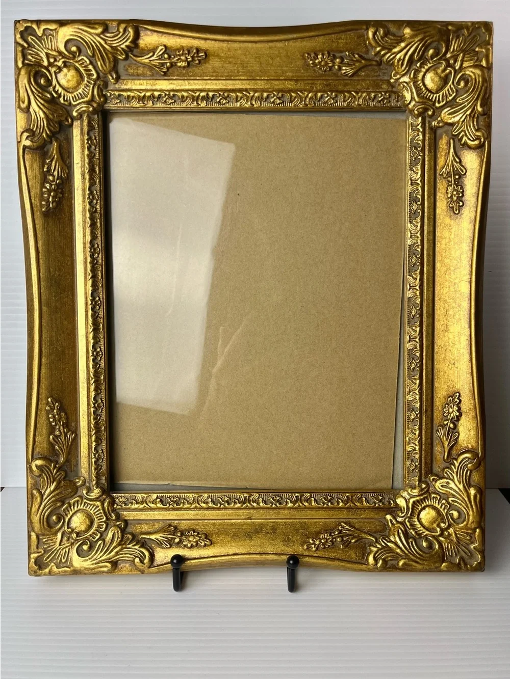 Vintage French Baroque Wood Picture Frames Gold Gilt Ornate Rococo Fits 8 x 10